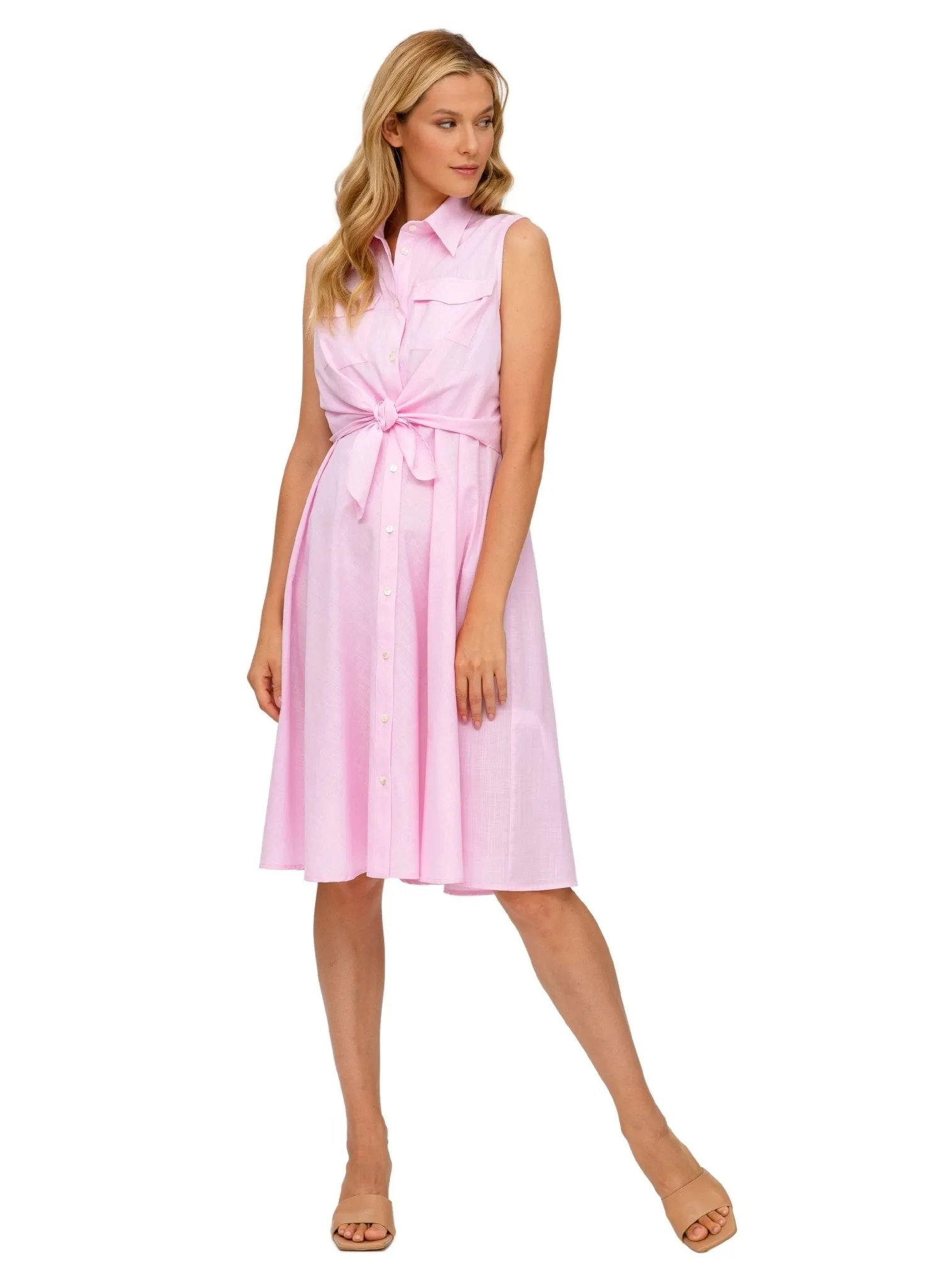 Anastasia Maternity Dress - Rose Quartz