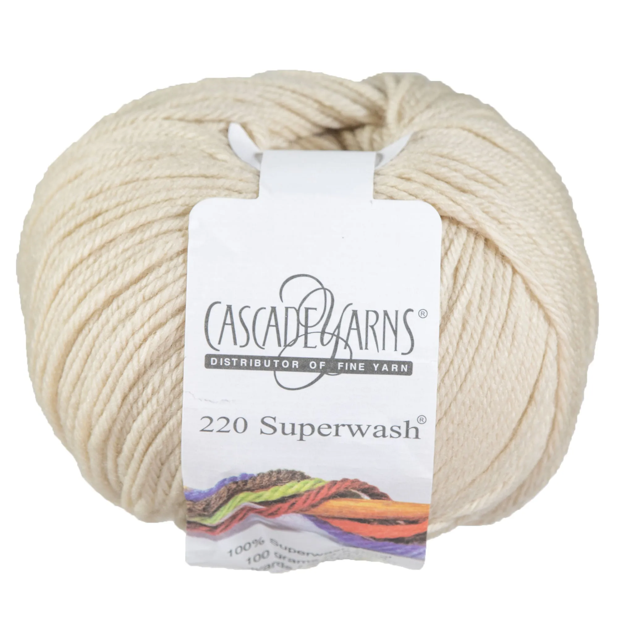 Cascade Yarns 220 Superwash Yarn - 0228 Frosted Almond