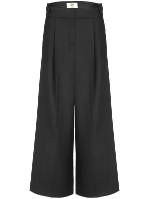 Cool Wool Palazzo Trousers for Women