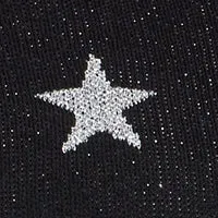 Fashion To Figure - Metallic Star Pullover Sweater