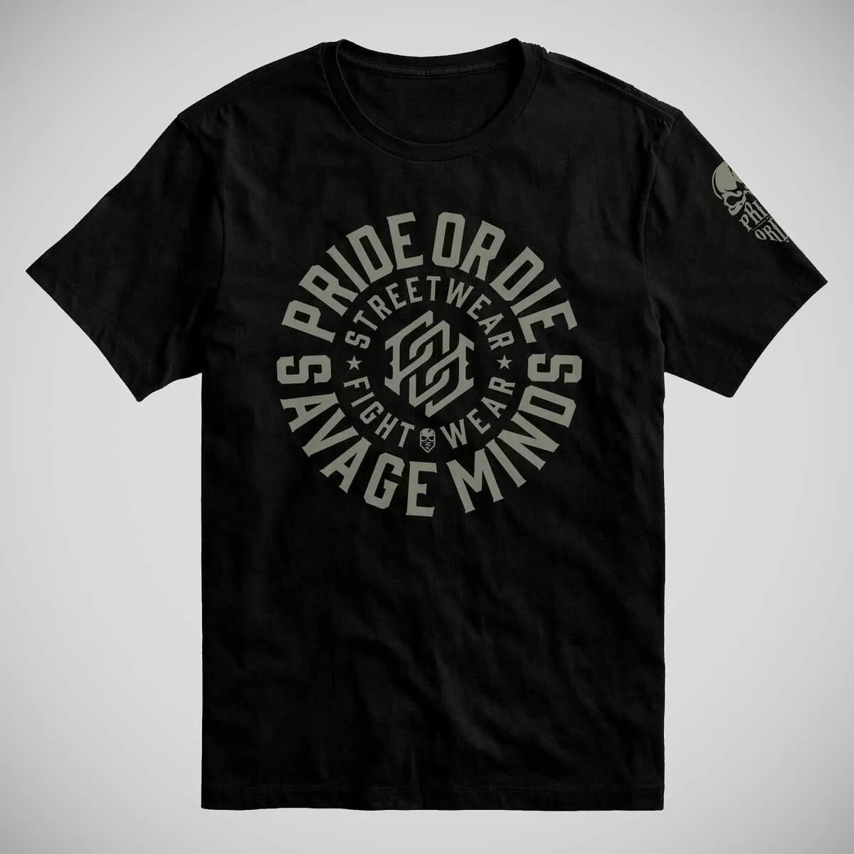 Pride or Die Savage Minds T-Shirt Black