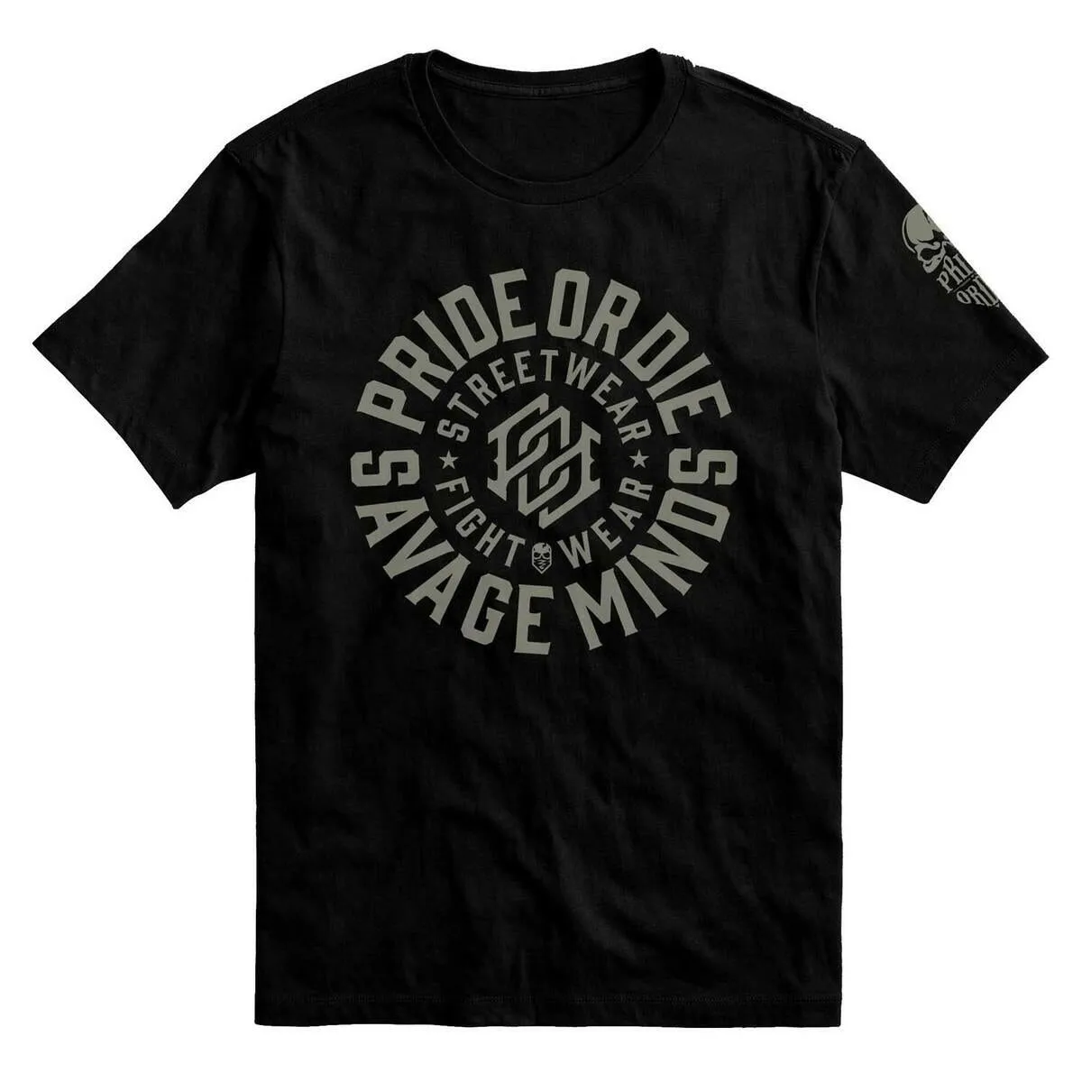 Pride or Die Savage Minds T-Shirt Black