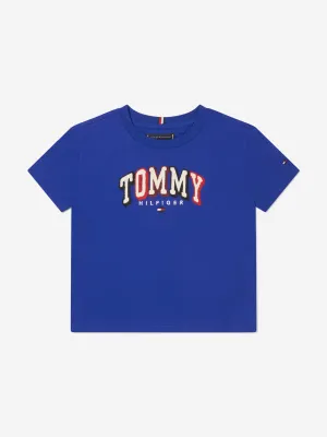 Tommy Hilfiger Boys Chain Stitch Logo T-Shirt