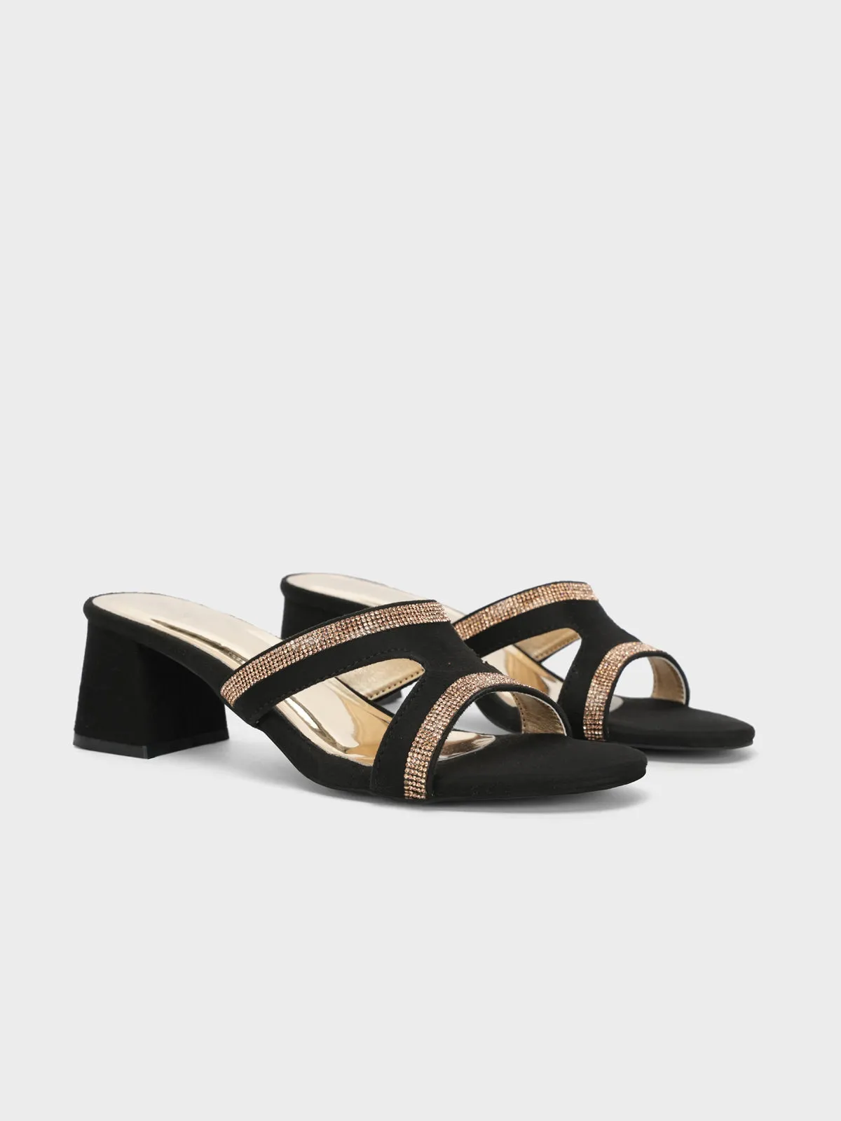 Women "GAMZE"  Block Heel Sandals